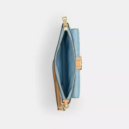 Ashton Wristlet In Signature Leather