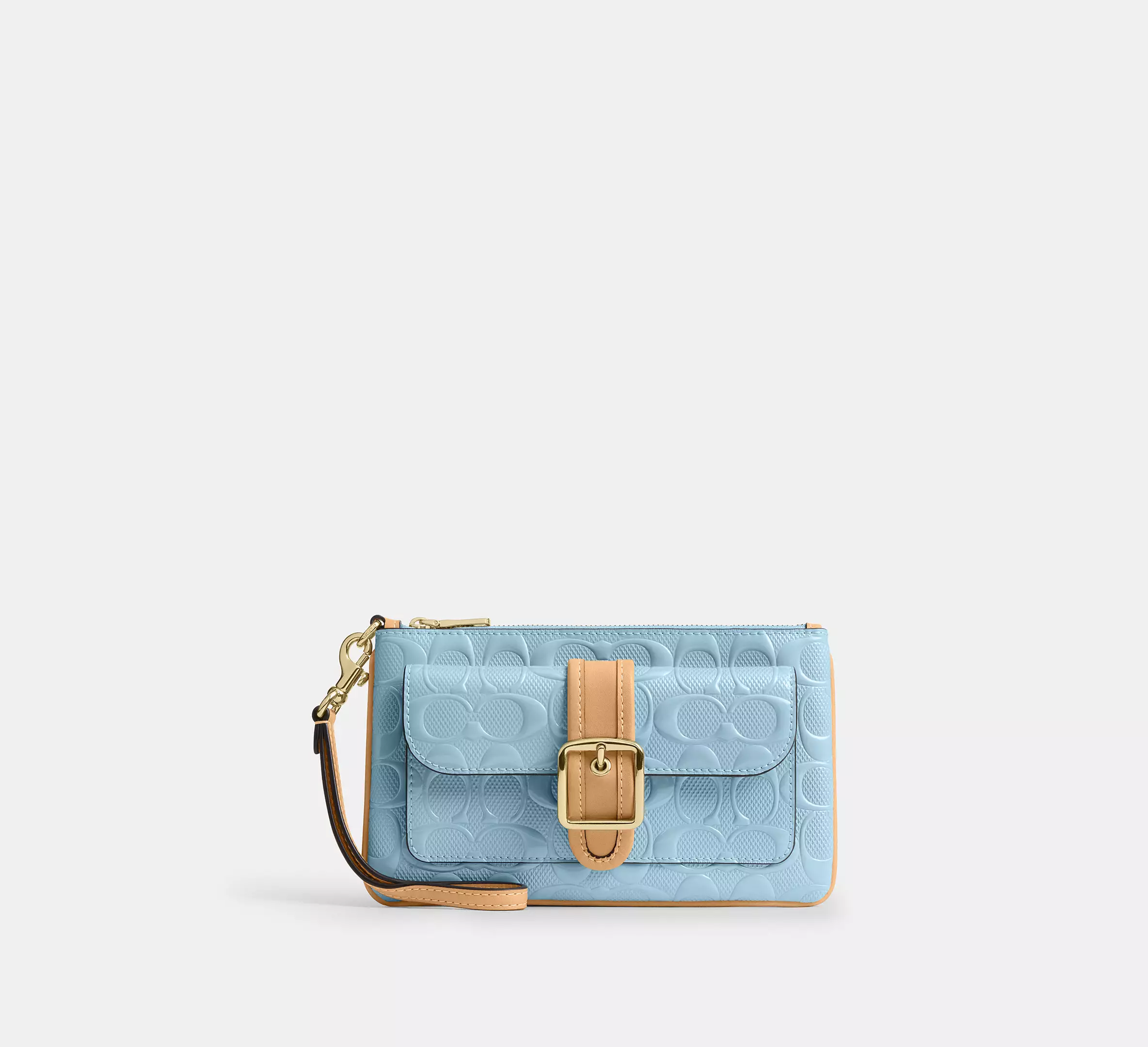 Ashton Wristlet In Signature Leather