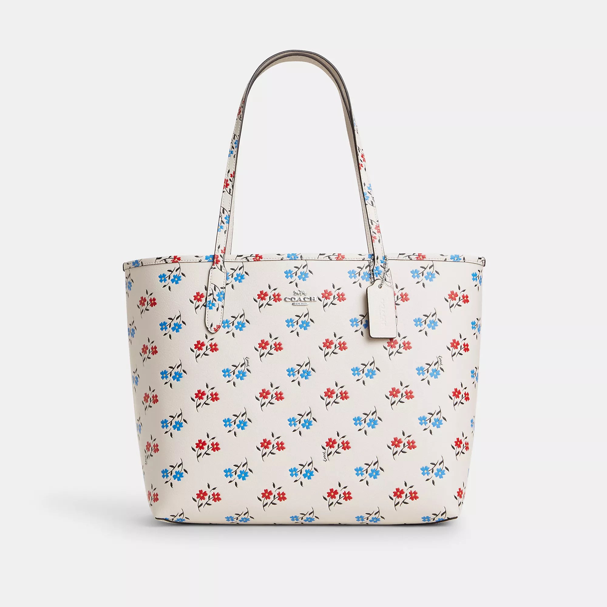 Coathtch Tote Bag With Floral Print