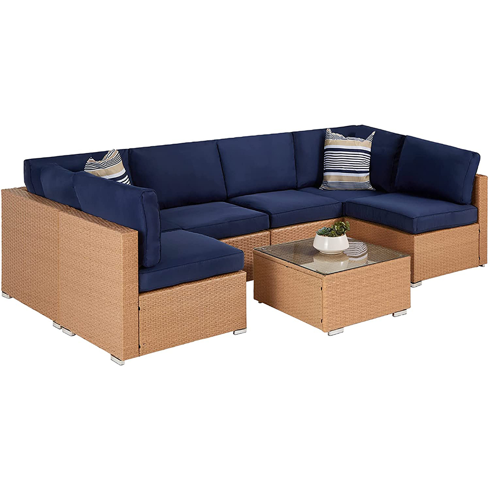 7-Piece Modular Outdoor Sofa Set