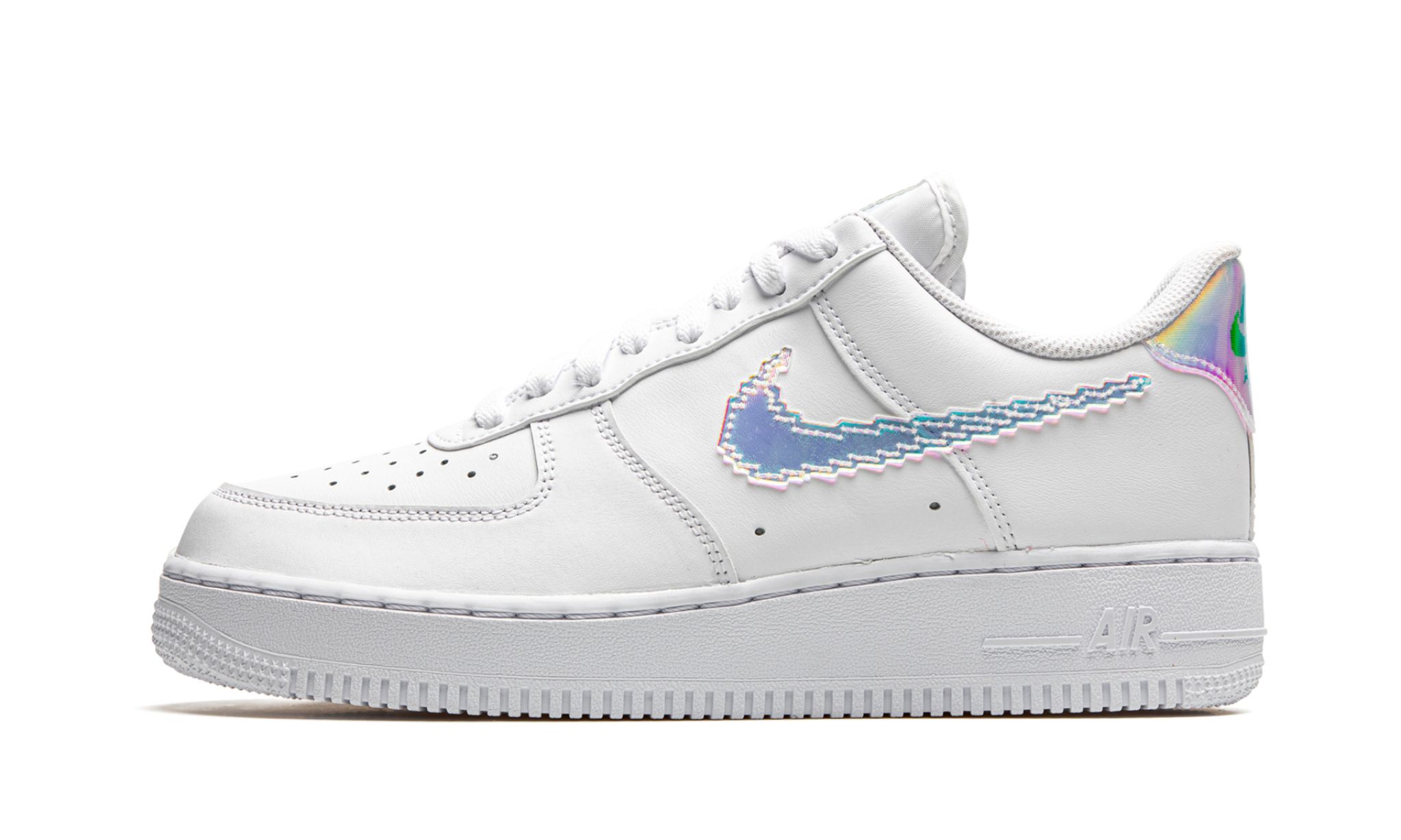1 Low 7 LV8 ��Iridescent Pixel Swoosh
