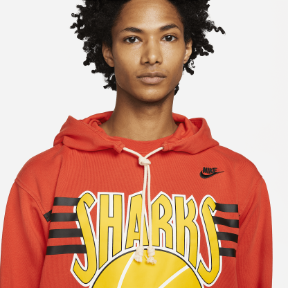 Dri-FIT Standard Issue Vintage Sharks - Men's Basketball Hoodie