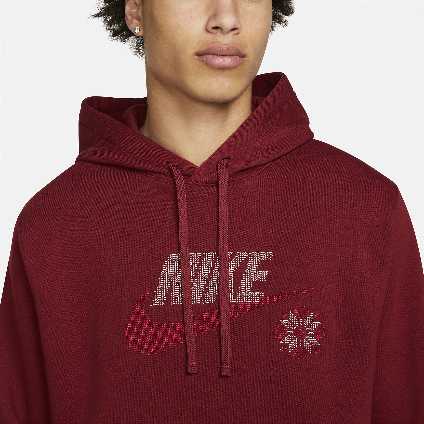 Sportswear-Men's Fleece Pullover Hoodie
