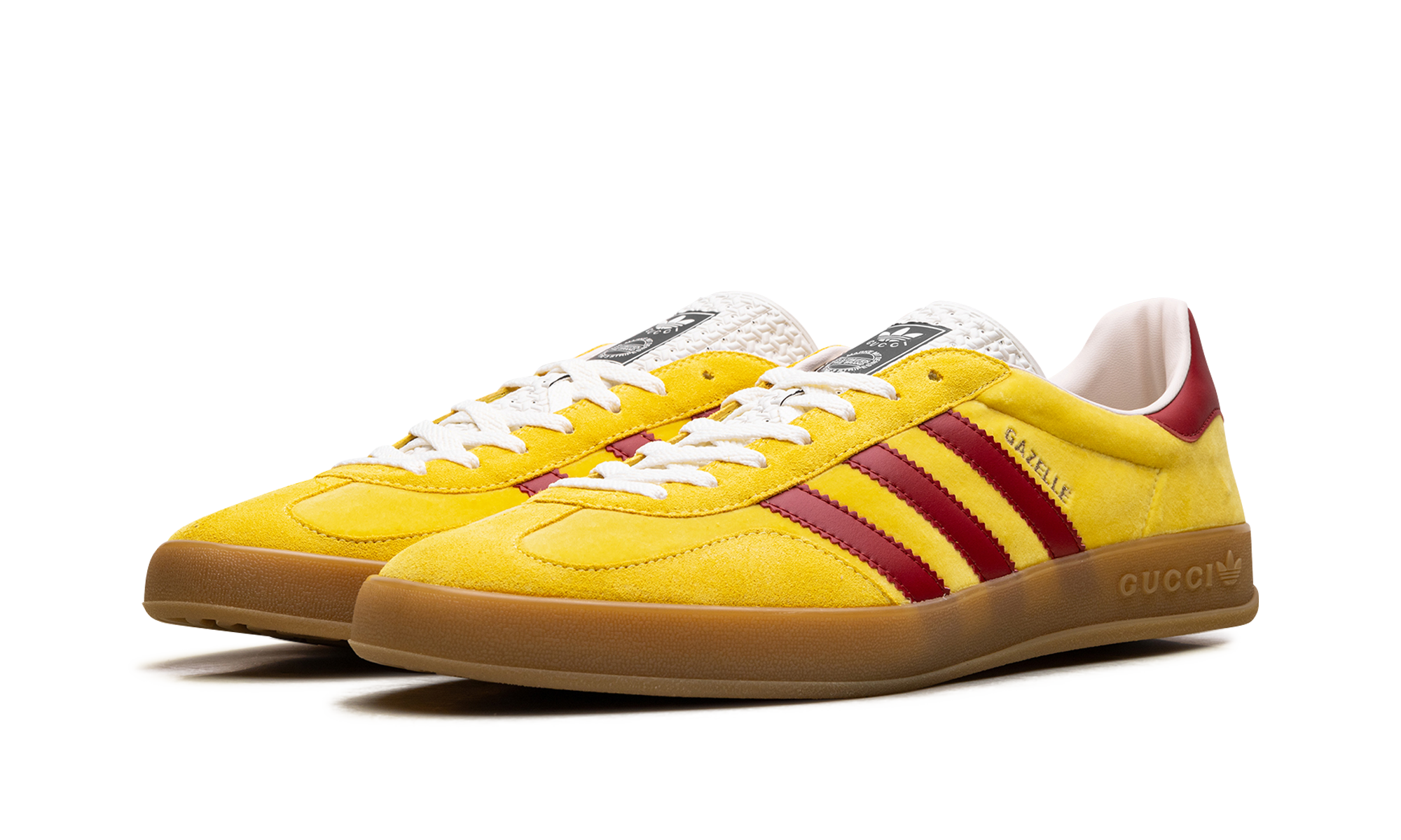 Adithtdas Gazelle "Guthtcci - Yellow Velvet" 707848 9STU0 7170