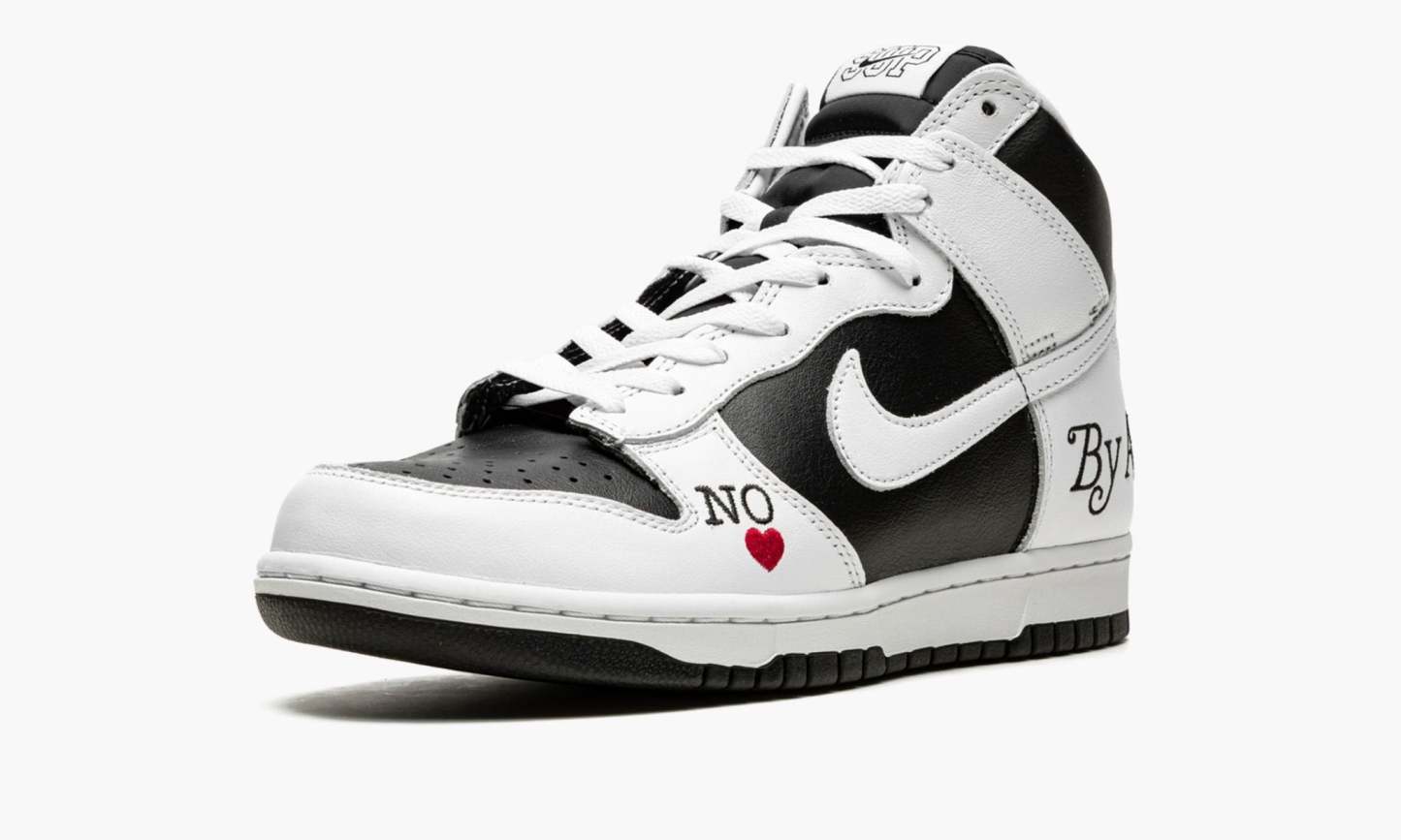 High ��Supreme By Any Means White/Black