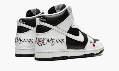 High ��Supreme By Any Means White/Black