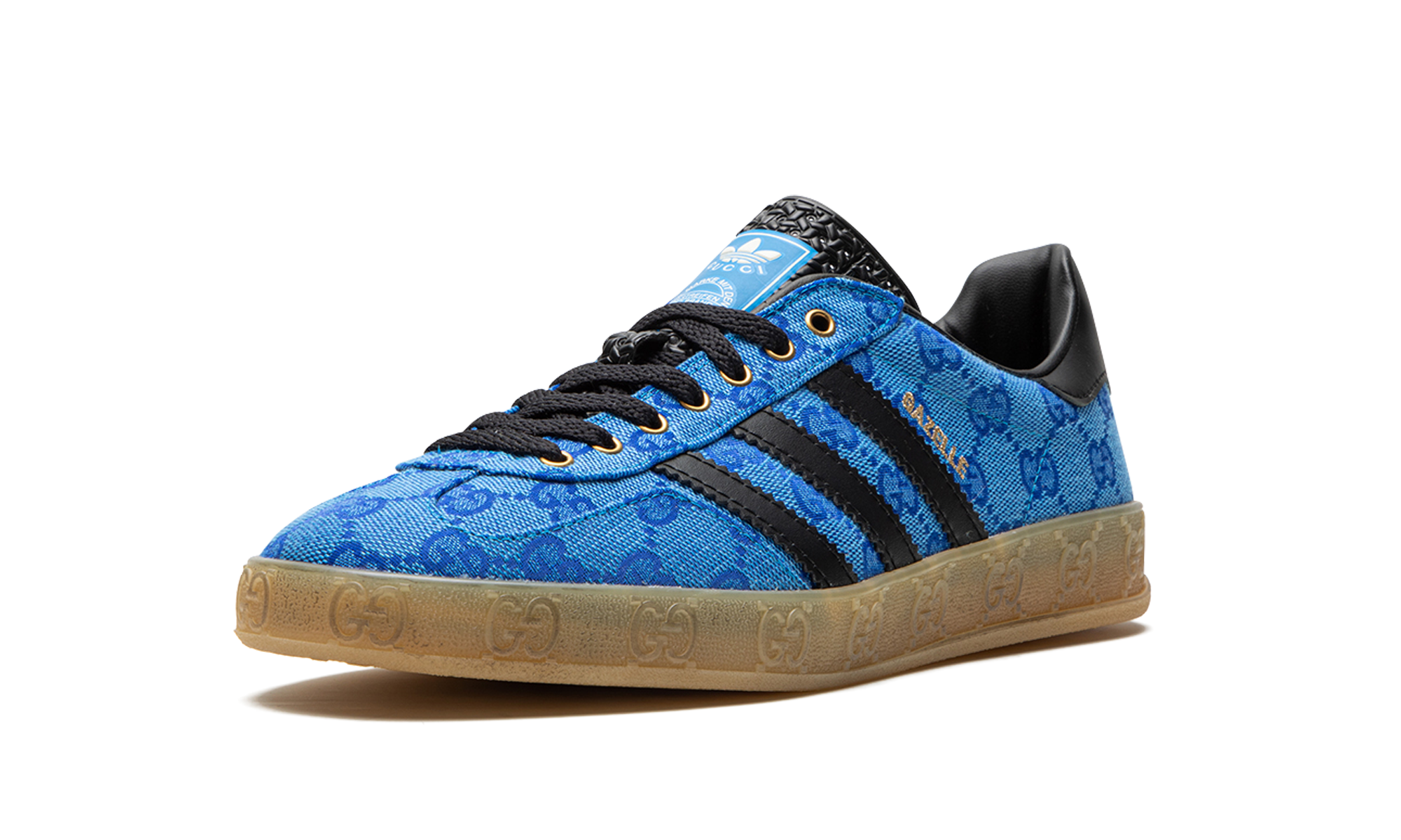 Adithtdas Gazelle "Guthtcci - GG Monogram - Blue" IE2265