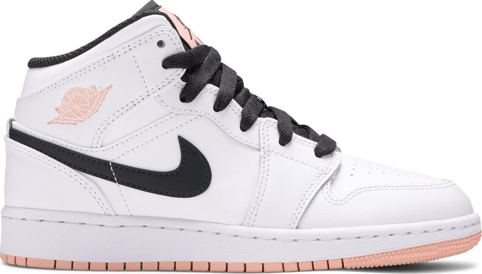 Kids Mid GS 'White Arctic Orange' 554725-180