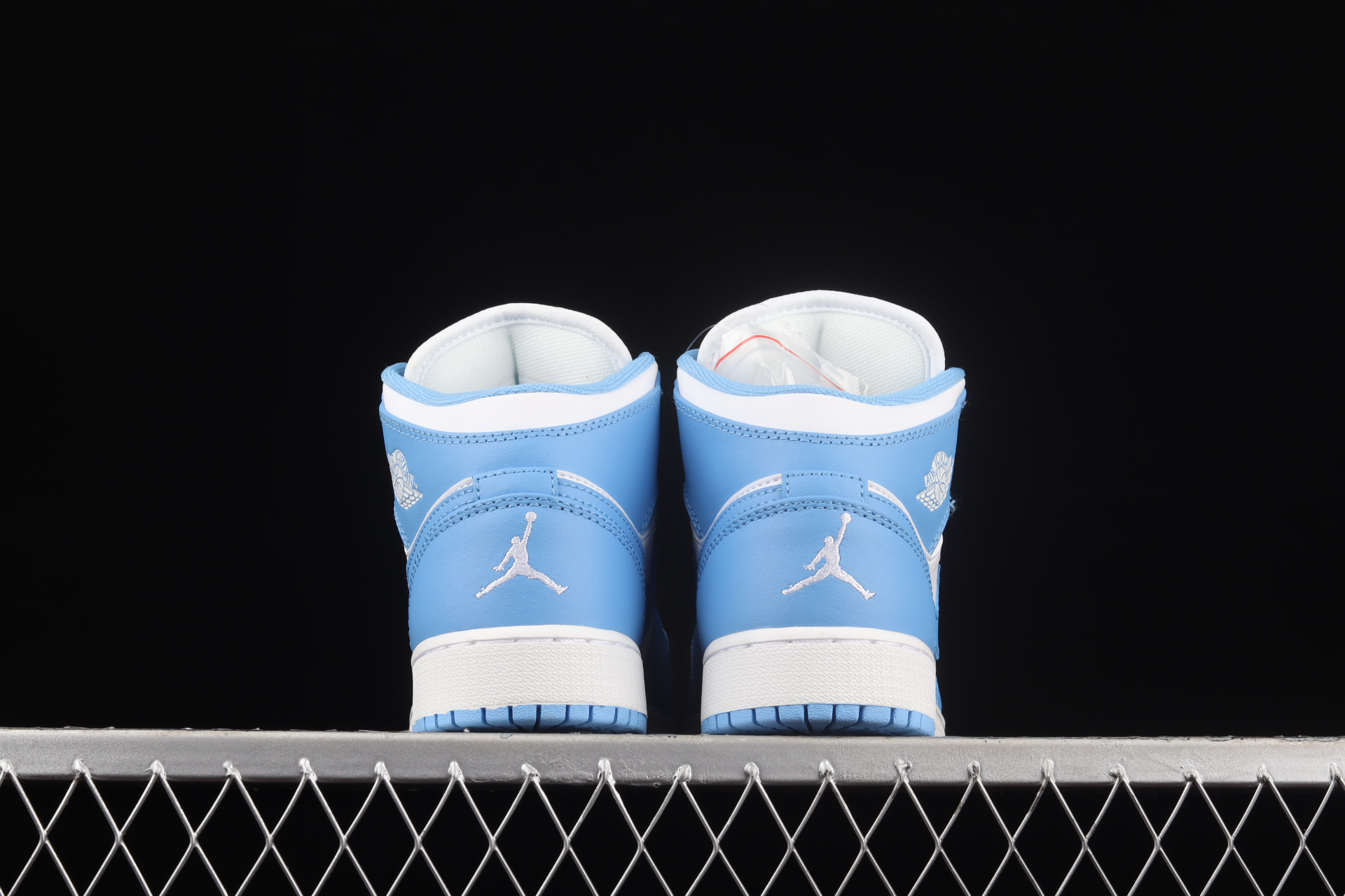 Mid University Blue White Shoes 554725-106