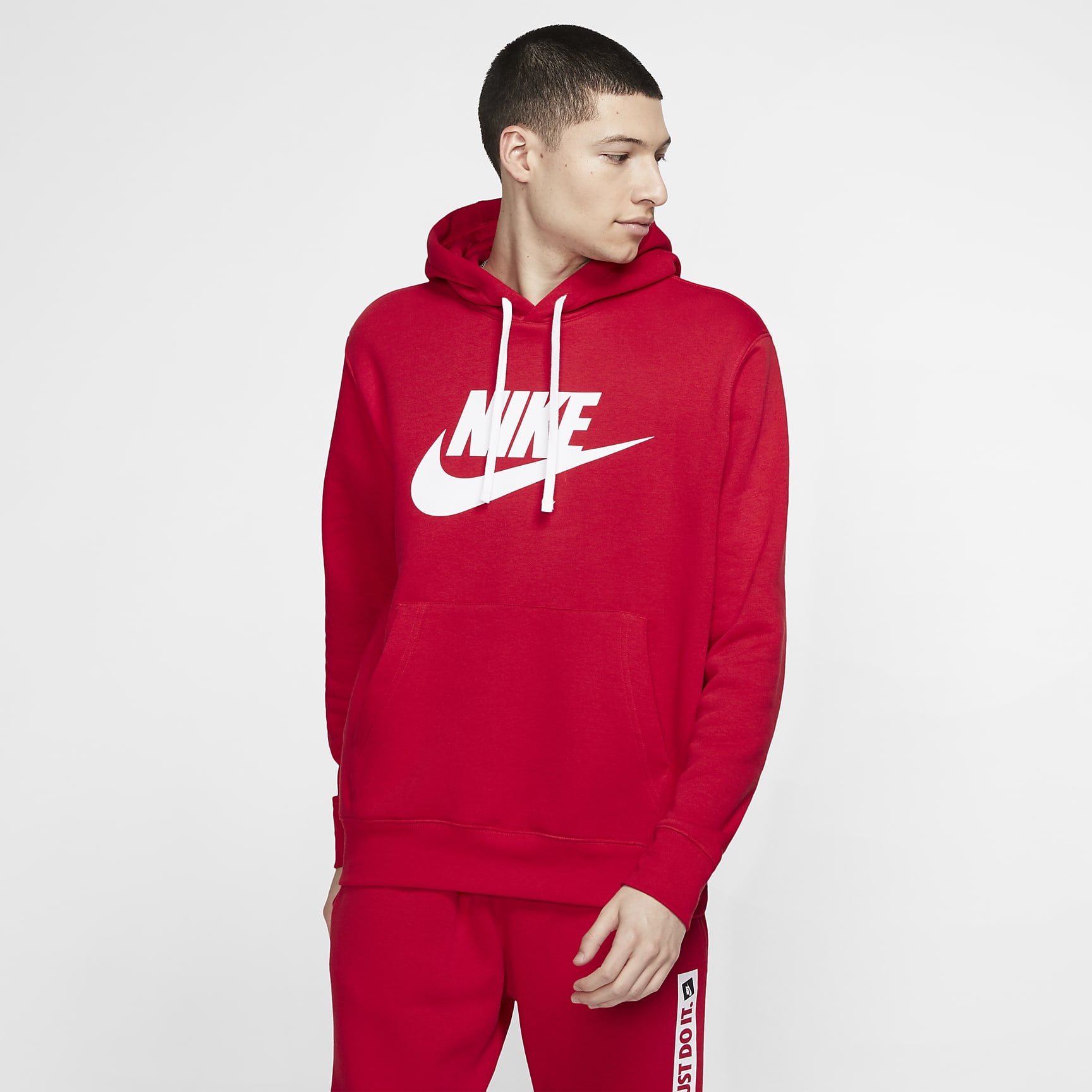Sportswear Club Fleece - Men's Graphic Pullover Hoodie