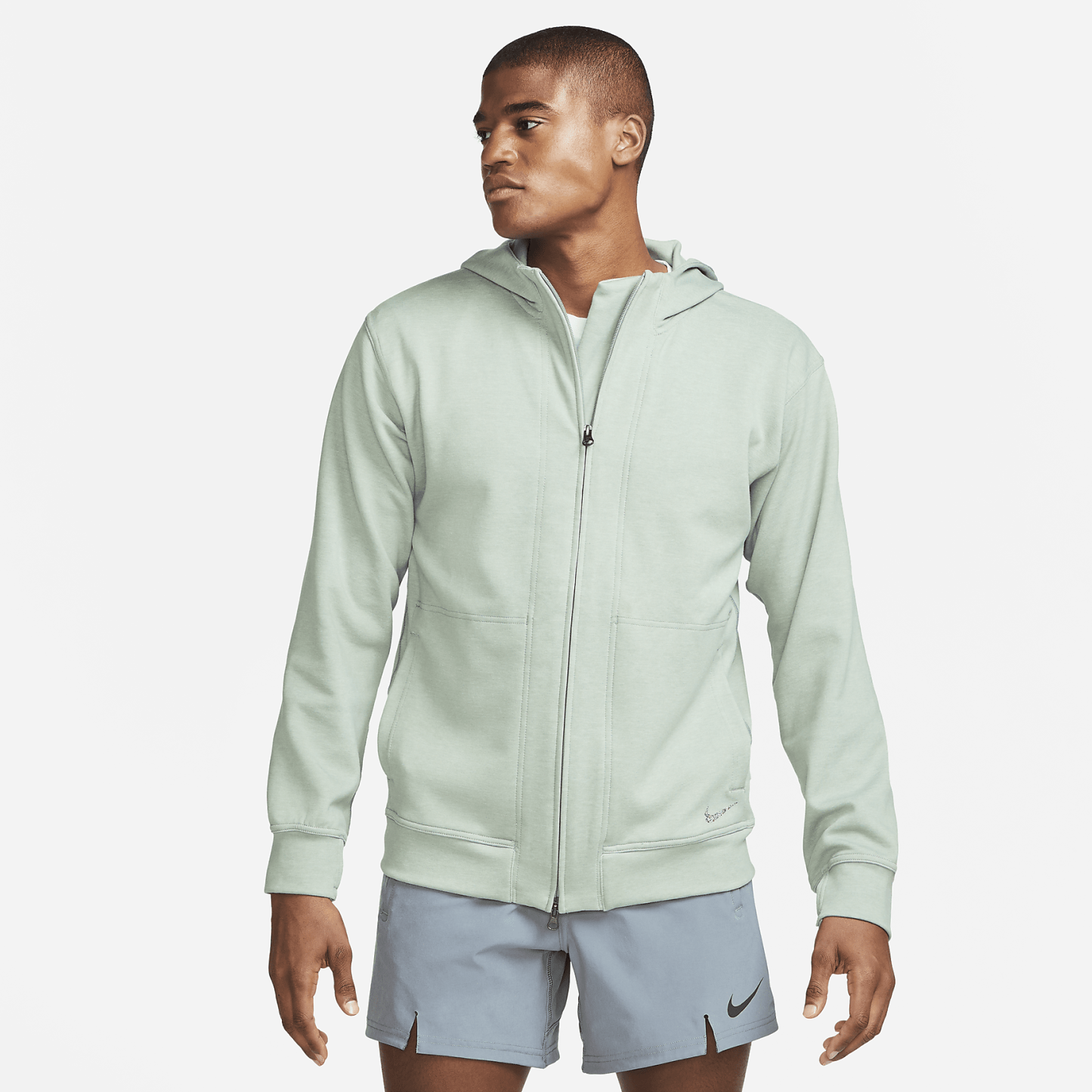 Yoga Dri-FIT - Men's Full-Zip Fleece Hoodie
