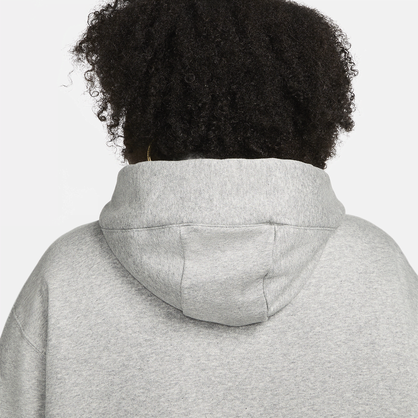 Sportswear Fleece - Women's Oversized Full-Zip Hoodie (Plus Size)