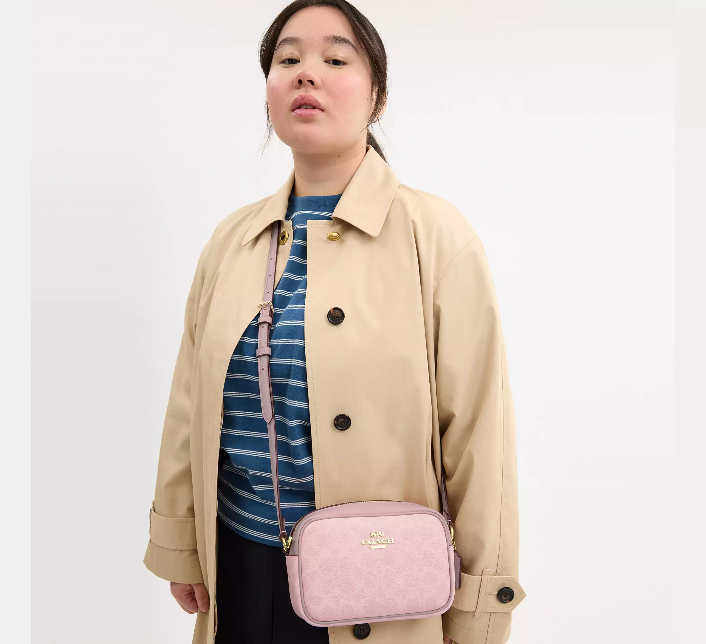 Cothtach Mini Camera Bag In Signature Canvas