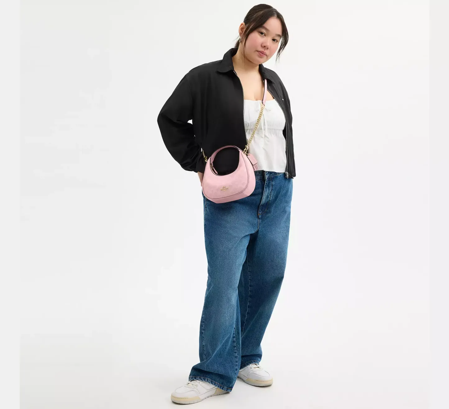 Mini Crossbody Bag In Signature Canvas