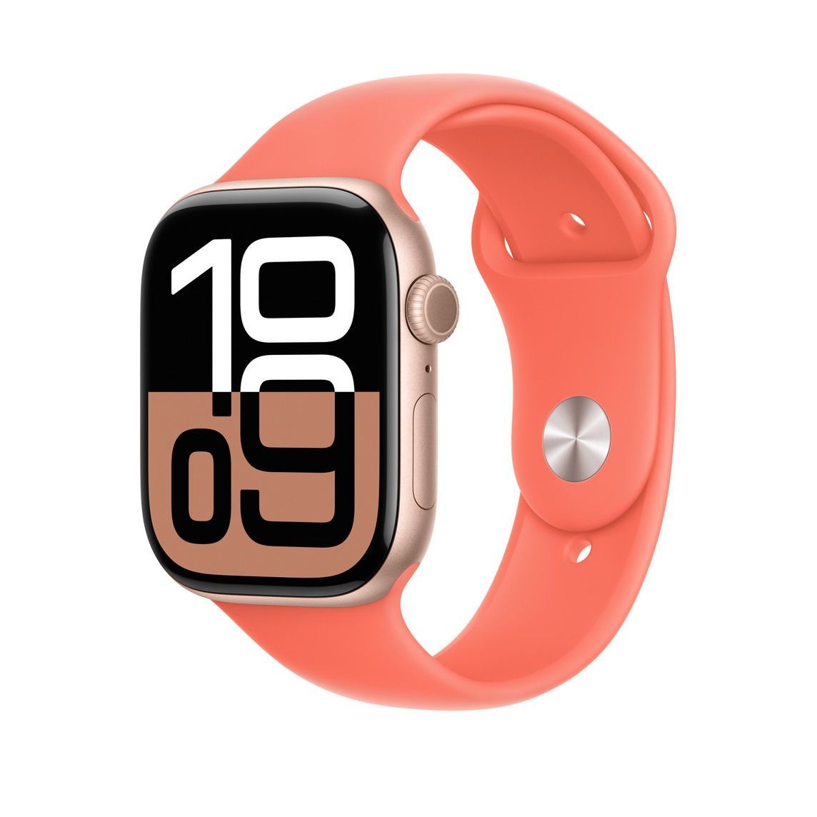 Apthtple Wathttch 46mm Sport Band (S/M) - Tangerine