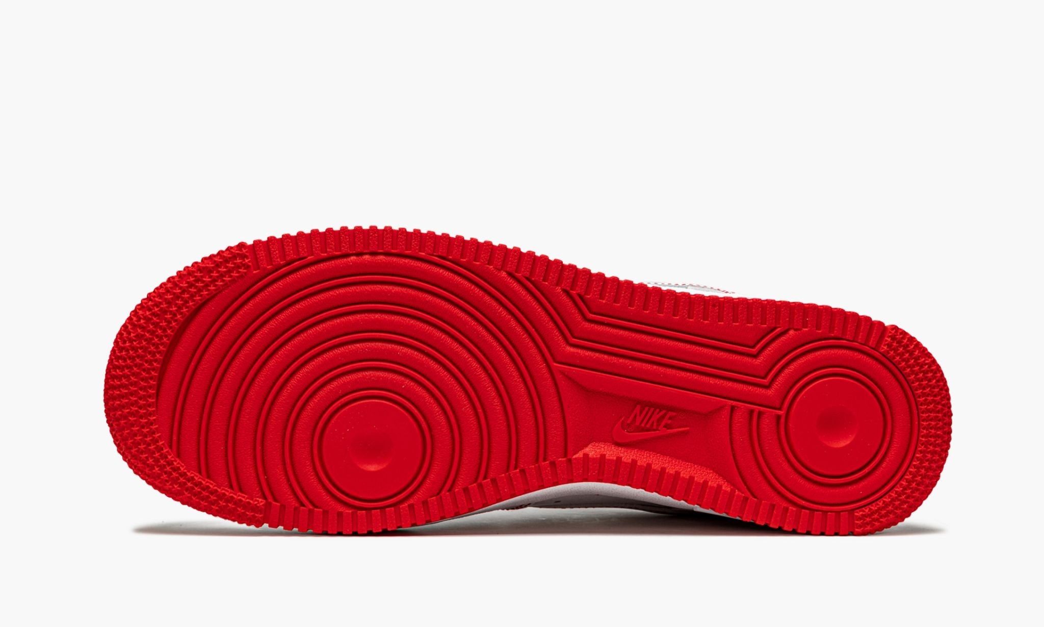 1 Low 7 ��Contrast Stitch White University Red