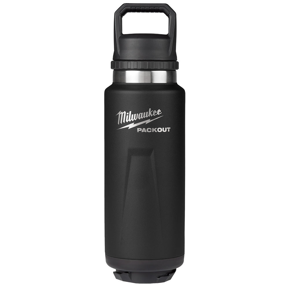 48-22-8397B PACKOUT 36oz Black Insulated Bottle with Chug Lid