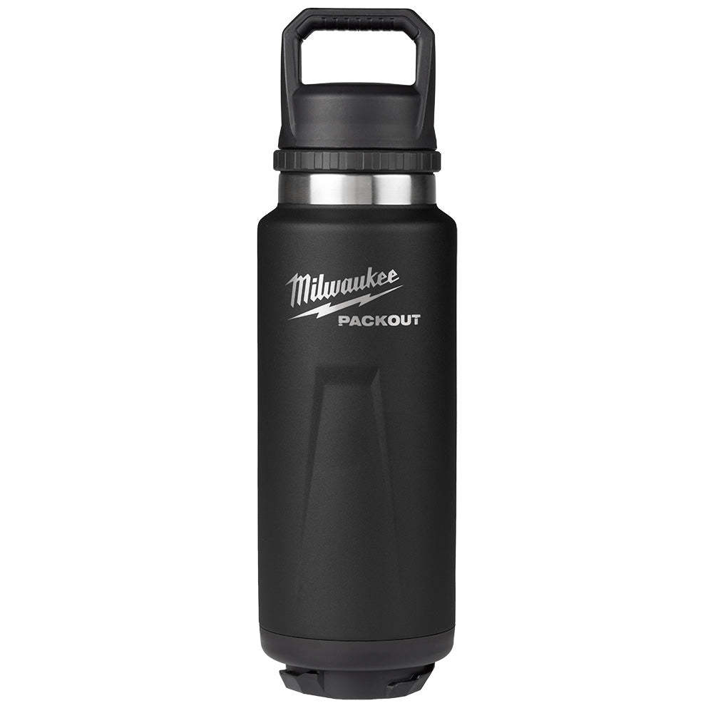 48-22-8397B PACKOUT 36oz Black Insulated Bottle with Chug Lid
