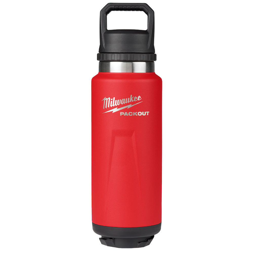 48-22-8397R PACKOUT 36oz Red Insulated Bottle with Chug Lid