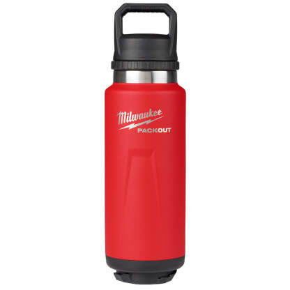 48-22-8397R PACKOUT 36oz Red Insulated Bottle with Chug Lid