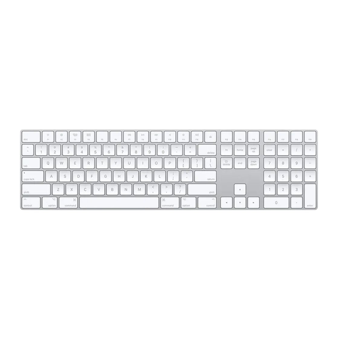 Apthtple Magic Keyboard with Numeric Keypad | Silver