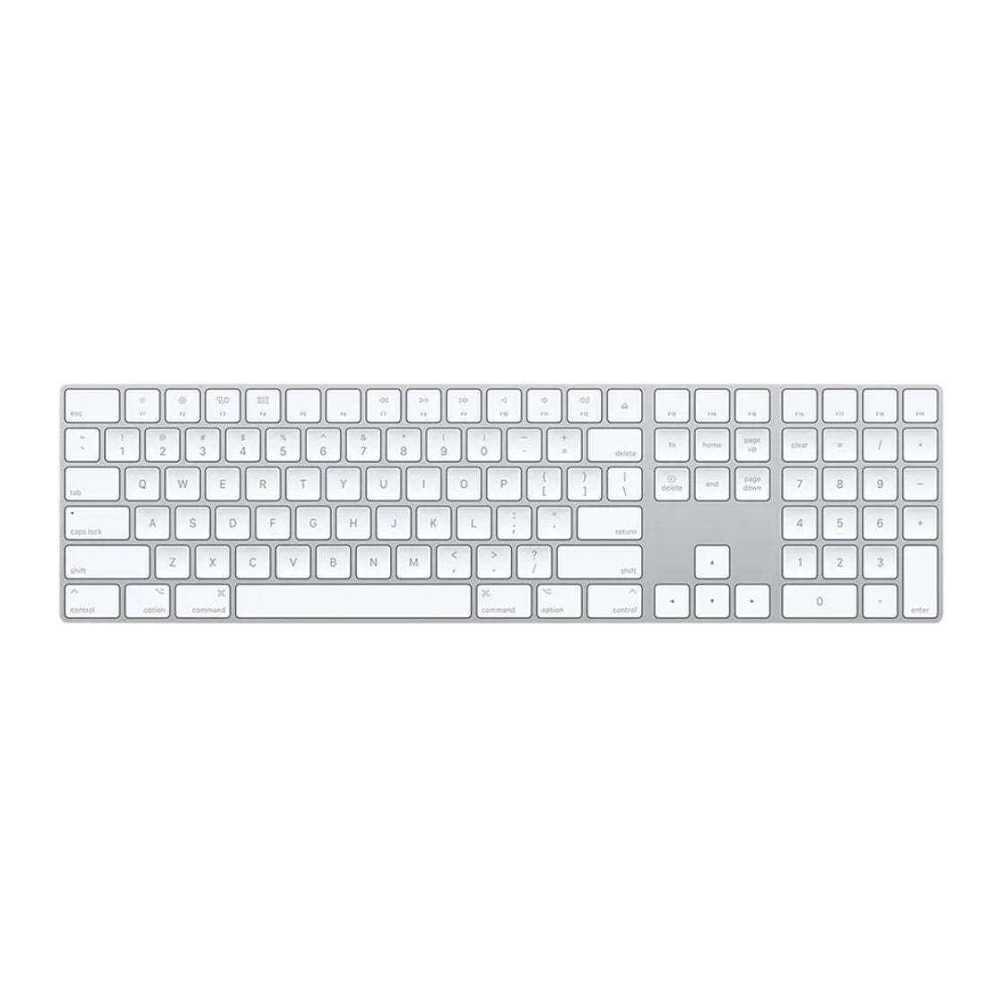 Apthtple Magic Keyboard with Numeric Keypad | Silver