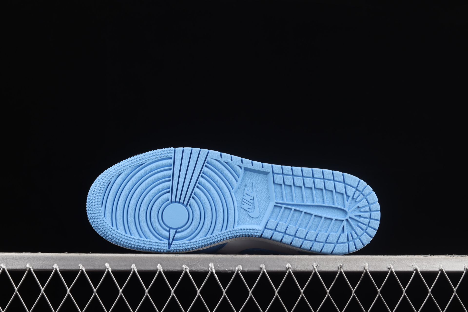 Mid University Blue White Shoes 554725-106