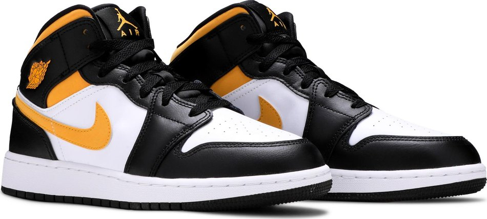 Kids Mid GS 'Black University Gold' 554725-177