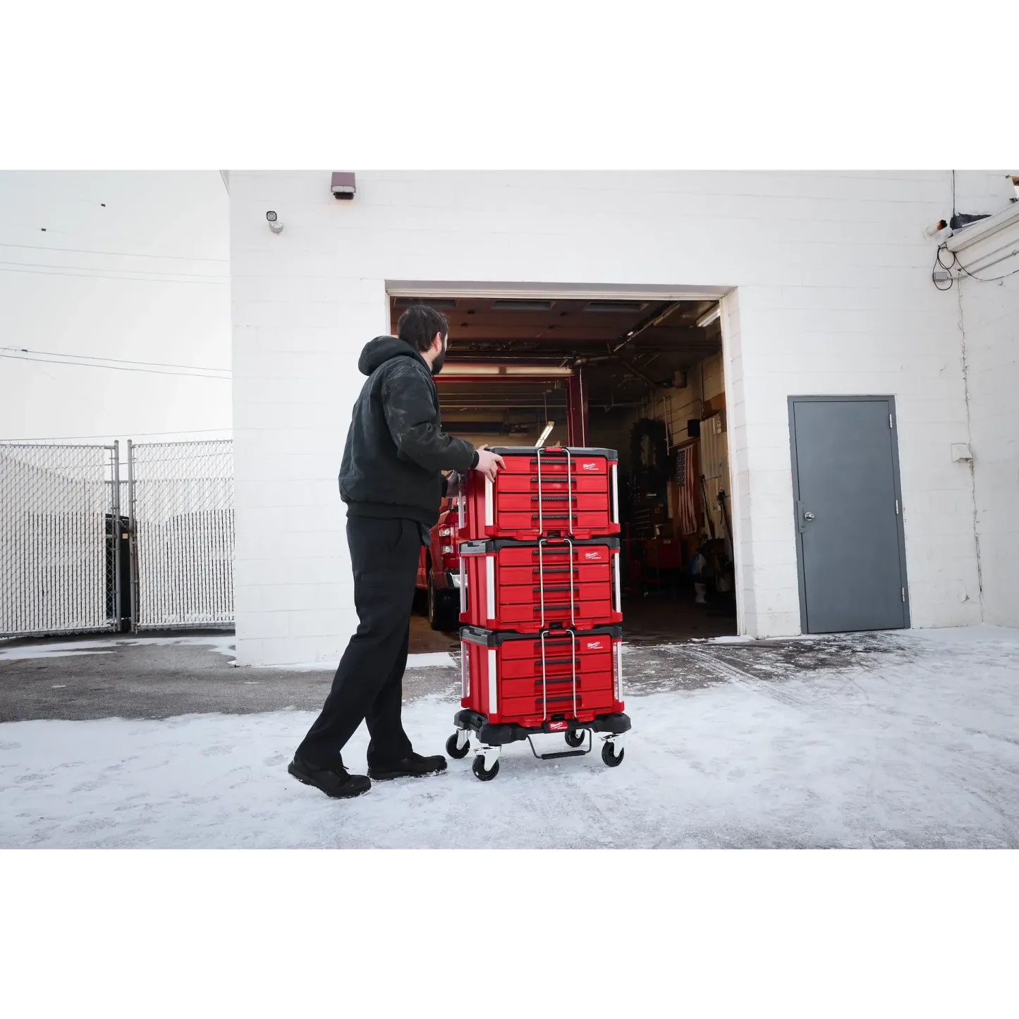 366pc. Master Mechanics Hand Tool Set with PACKOUT™ Drawers and Dolly