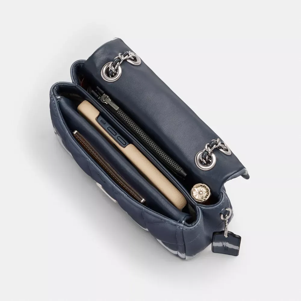 Coathtch Tabby Shoulder Bag 20 With Quilting And Tie Dye