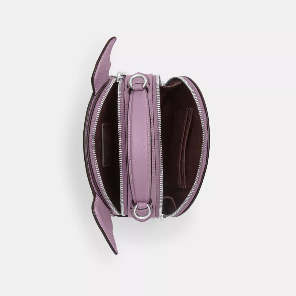 Canteen Crossbody Bag With Halloween Bat - Jasmine