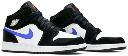 Kids Mid GS 'Black Racer Blue' 554725-084