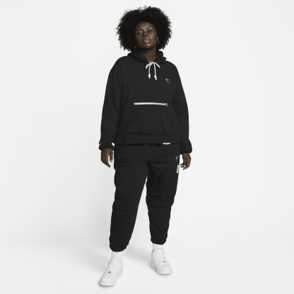 Women's Pullover Basketball Hoodie (Plus Size)