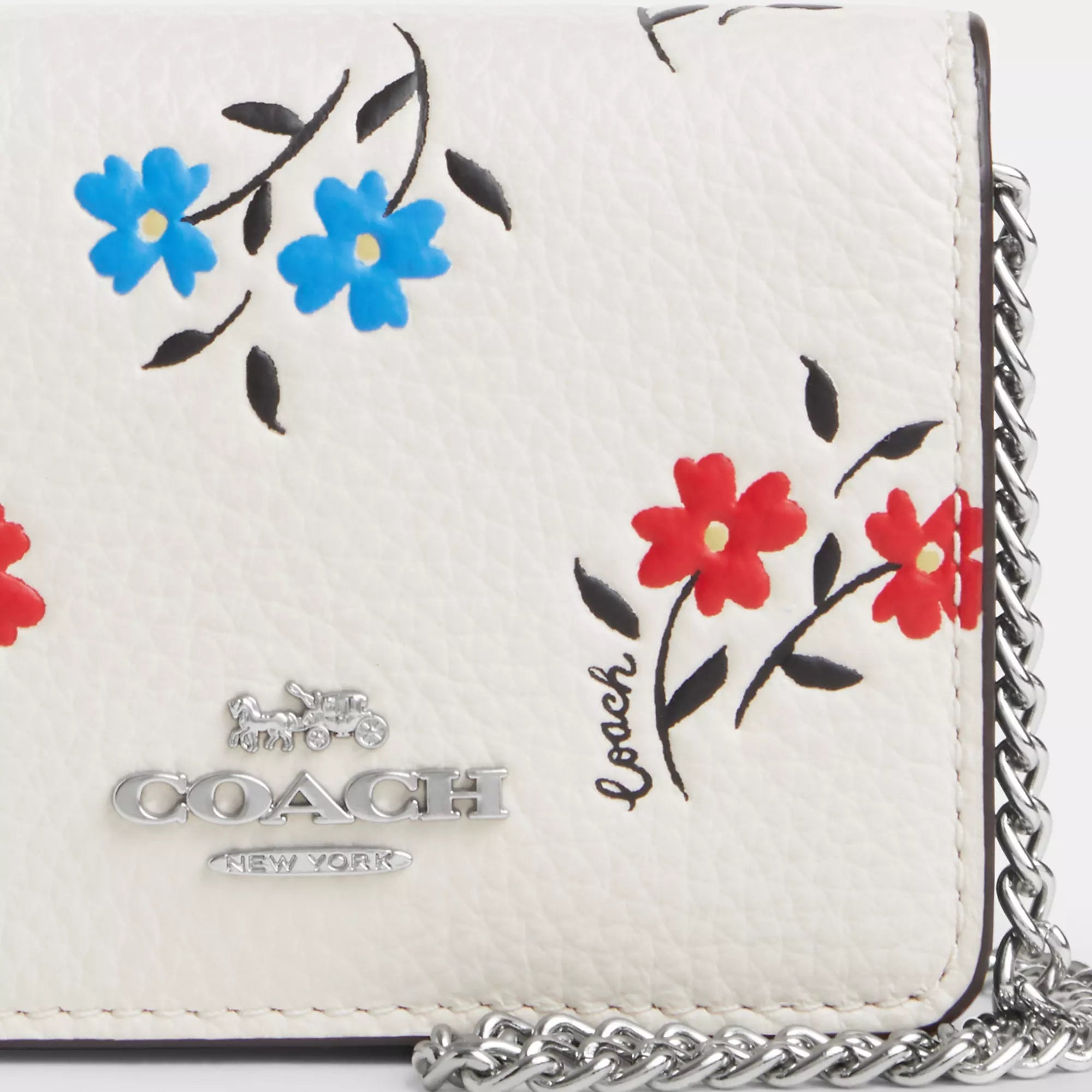 Coathtch Wallet With Floral Print