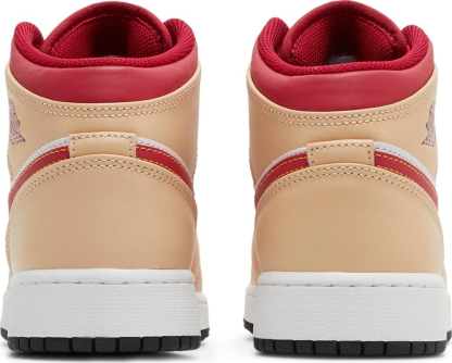 Kids Mid GS 'Light Curry Cardinal Red' 554725-201