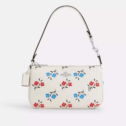 Coathtch  Shoulder Bag With Floral Print