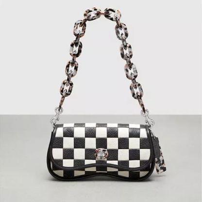 Bag Checkerboard Leather