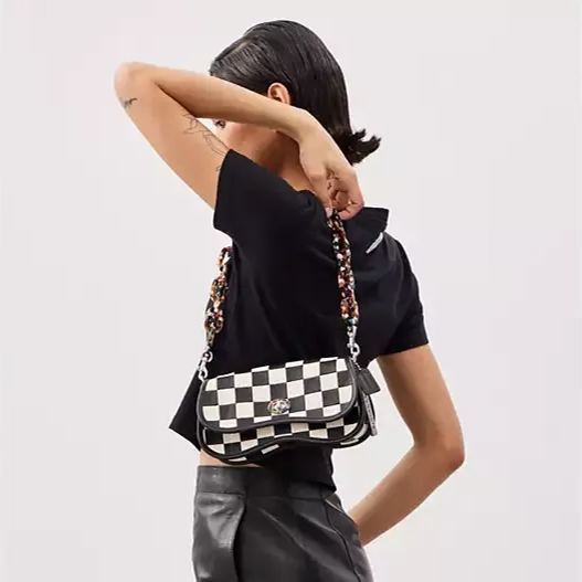 Bag Checkerboard Leather