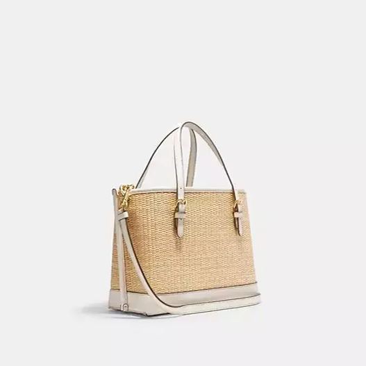 Coathtch Tote Bag 25 In Straw