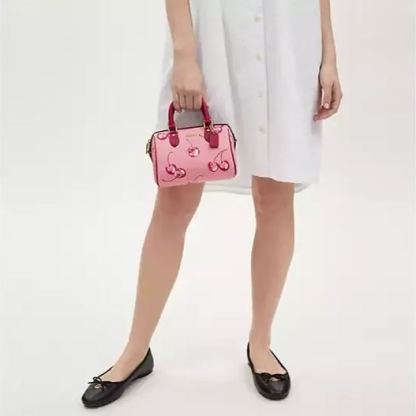 Mini Crossbody With Cherry Print