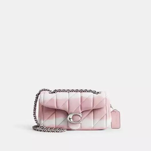 Coathtch Tabby Shoulder Bag 20 With Quilting And Tie Dye