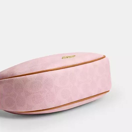 Emily Shoulder Bag In Signature Canvas With Charms