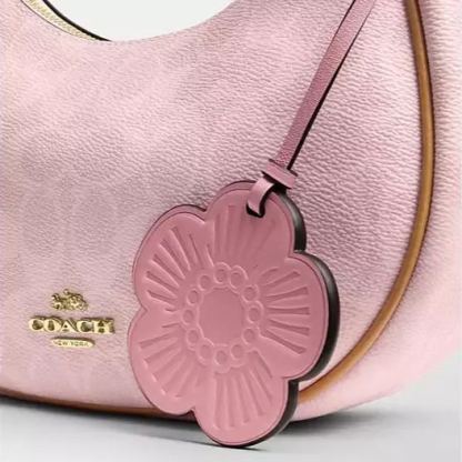 Emily Shoulder Bag In Signature Canvas With Charms