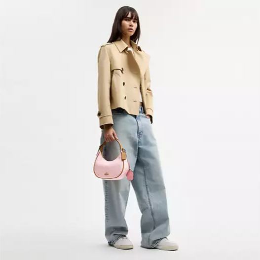 Emily Shoulder Bag In Signature Canvas With Charms