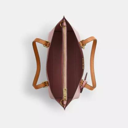 Mollie Tote Bag 25 In Signature Canvas With Charms