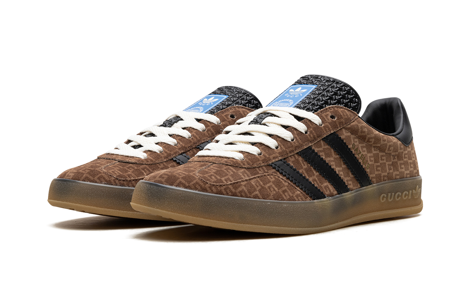 Adithtdas Gazelle "GG Monogram - Brown"
