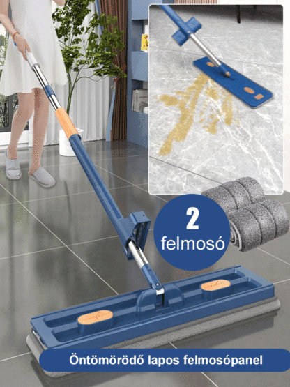 Új nagy lapos felmosó mop