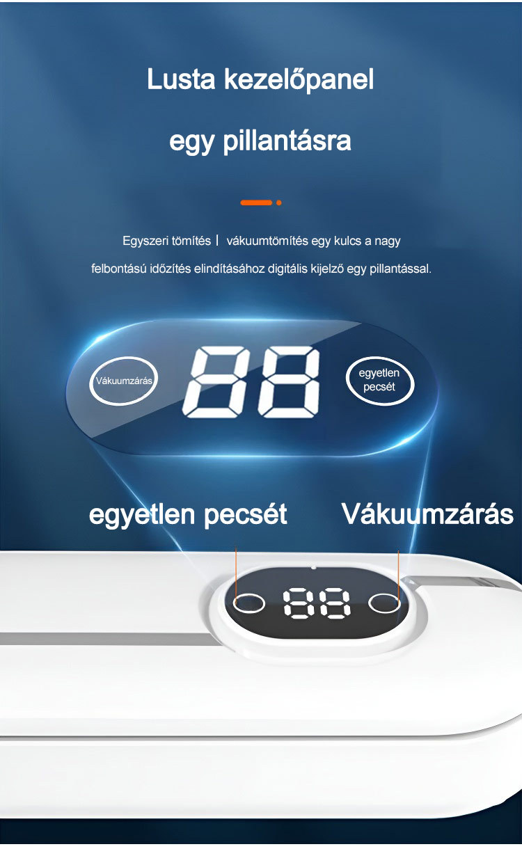 Automatikus vákuumzáras frissesség megőrző gép