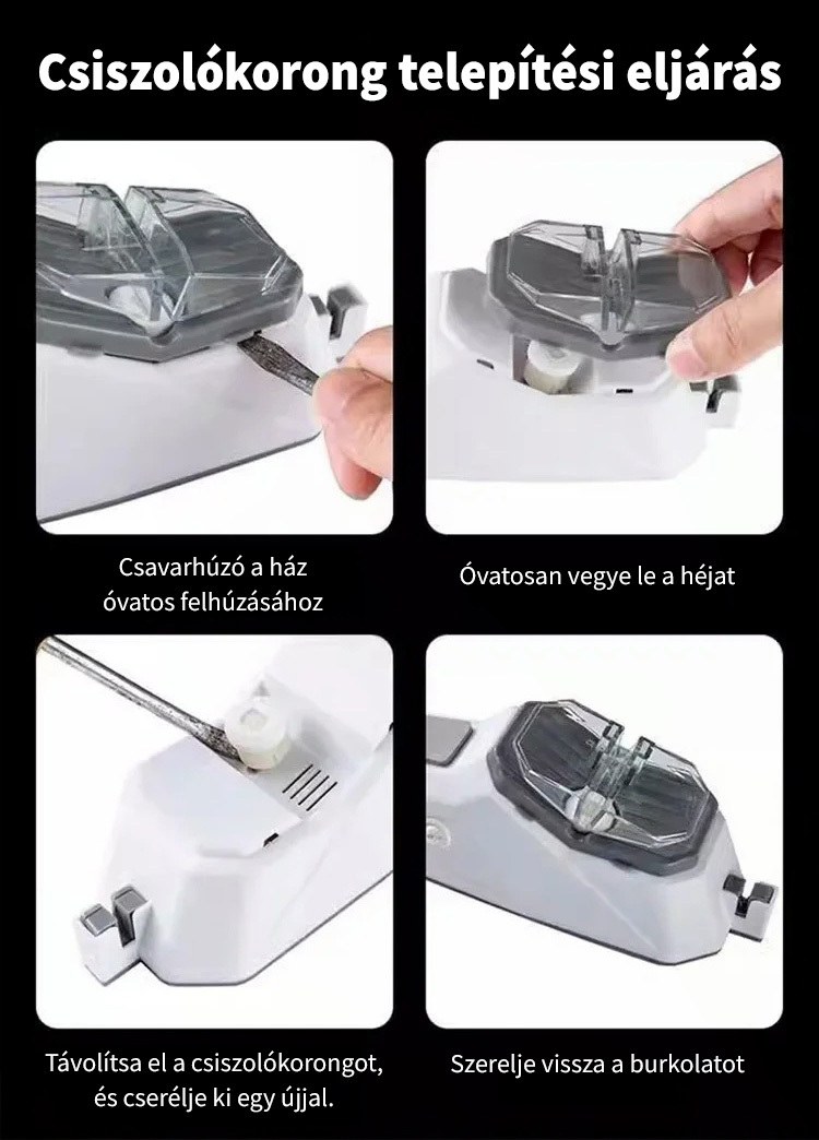 Elektromos késekélező