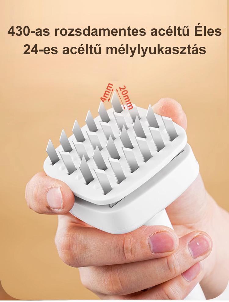 Rozsdamentes acél fenyőtű